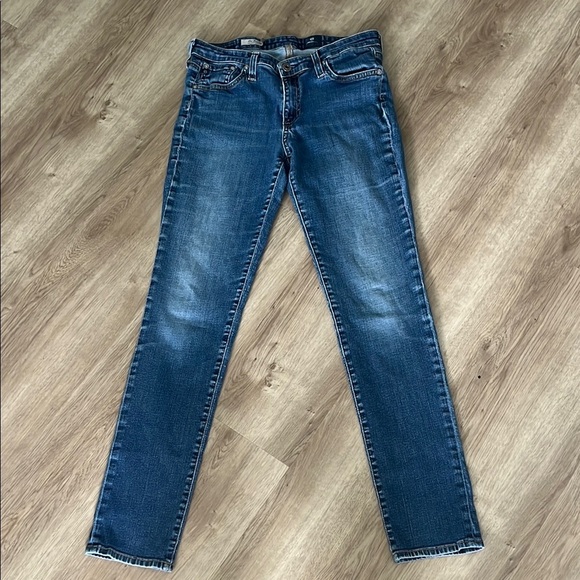 AG Adriano Goldschmied The Prima Cigarette Jeans | Size 27R | Mid Rise - Picture 1 of 7
